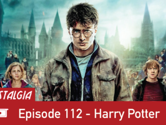 Harry Potter title card for Nerdstalgia