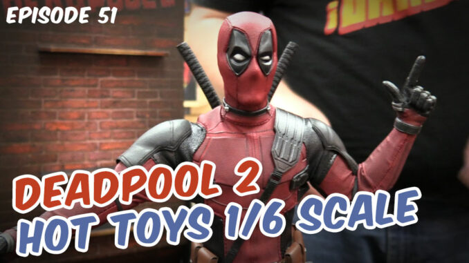 Deadpool 2 figure with finger-guns