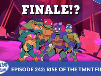 Donnie, Mikey, Leo, Raph looking surprised