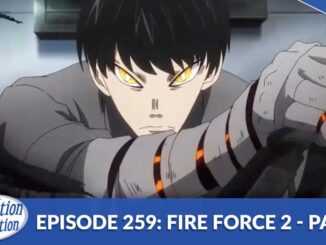 Kurono from Fire Force with an ash blade