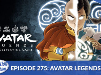 Aang and Korra on the cover of Avatar Legends
