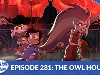 Luz, Eda and King form Owl House Season 2 promotional art