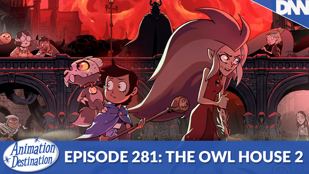 Luz, Eda and King form Owl House Season 2 promotional art