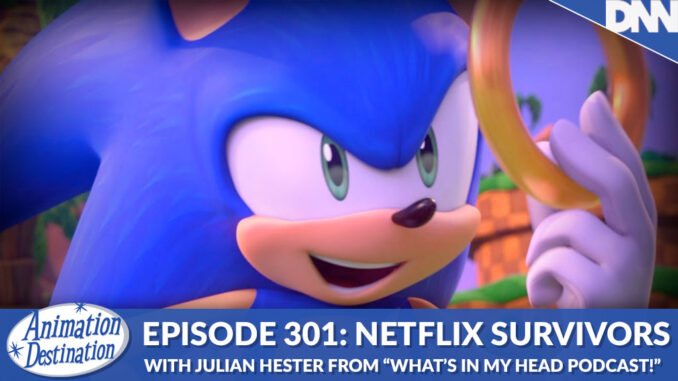 Sonic from new Netflix show