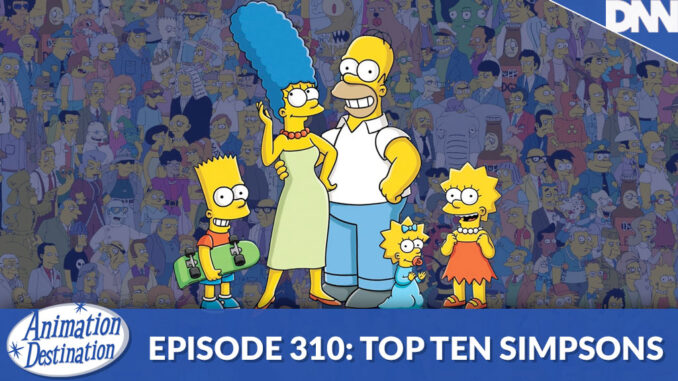 Simpsons Family and background characters