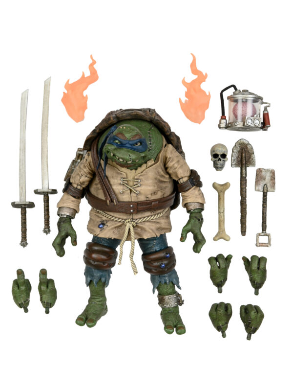 Universal Monsters x Teenage Mutant Ninja Turtles 7” Scale Action Figure – Ultimate Leonardo as The Hunchback - Image 2